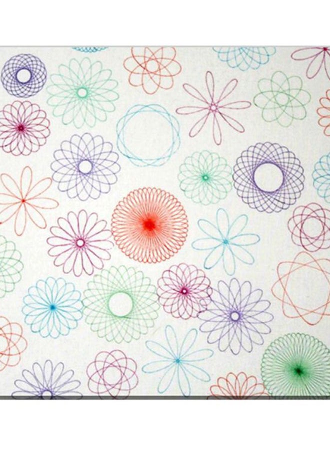 Sharpdo - 1Pc Spirograph Geometric Ruler Drafting Tool Stationery for Students Drawing Green/Pink/Blue - Image 1