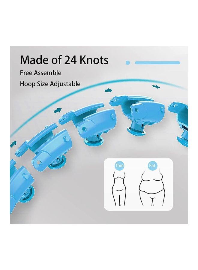 XiuWoo Smart Weighted Hula Ring Fitness Hoop  - Image 4