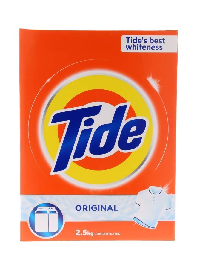 تايد مسحوق غسيل ملابس أصلي معطر للغسالات الأوتوماتيك برتقالي/ أصفر 2.5كيلوجرام - Image 1
