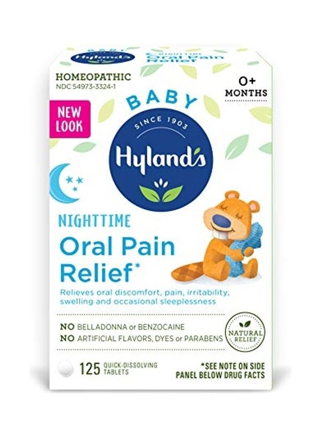 هايلاندز أقراص الليلية لتخفيف آلام الفم للأطفال بالبابونج