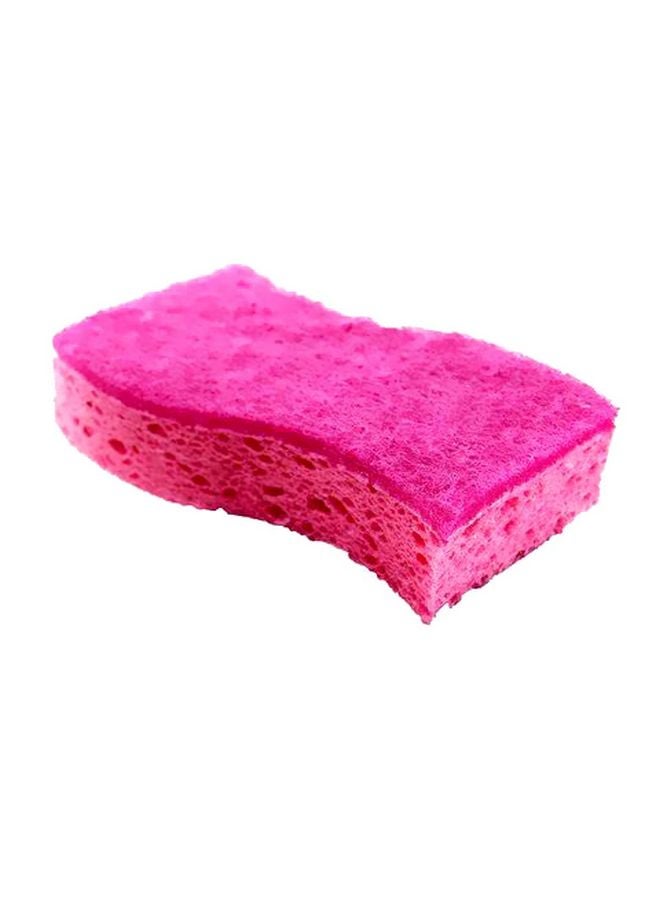 Delicate Care Scrub Sponge, Pack Of 3 Pink 4.4x2.6x0.8inch - v1622151927/N12015640A_6