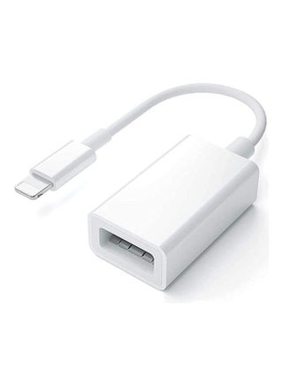 Plug and Play Lightning to OTG USB Camera Adapter White - v1622175065/N47707632A_1