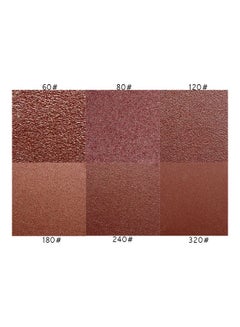 Generic 60-Piece 8 Holes Sanding Discs Sandpaper Brown  - Image 3