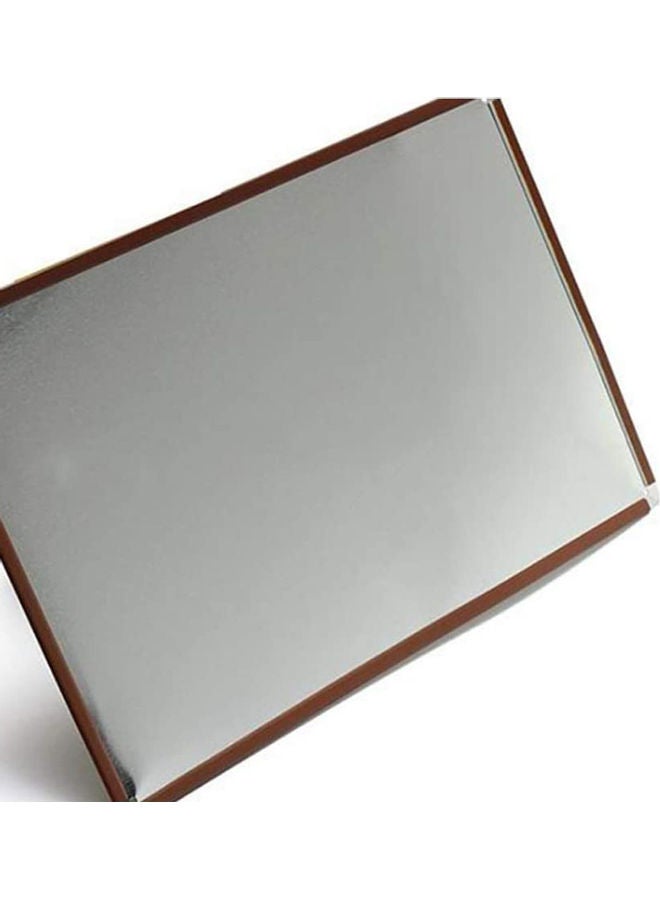 Generic - Vintage Tin Wall Art Brown/White - Image 1