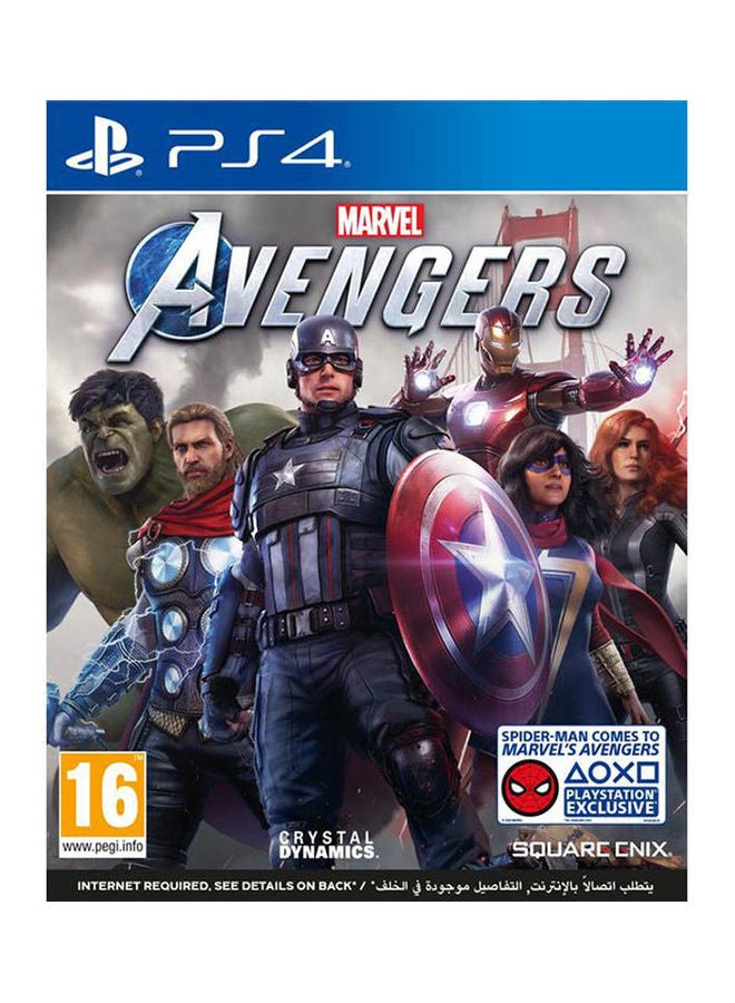 سكوير انيكس لعبة الفيديو "Marvel Avengers" - إصدار باللغة العربية - playstation_4_ps4  - Image 2
