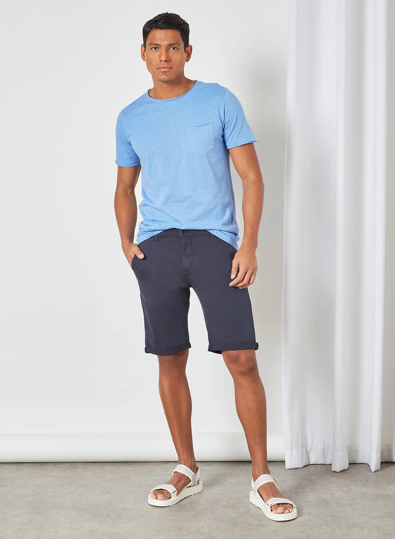 LINDBERGH Single Pocket T-Shirt Blue