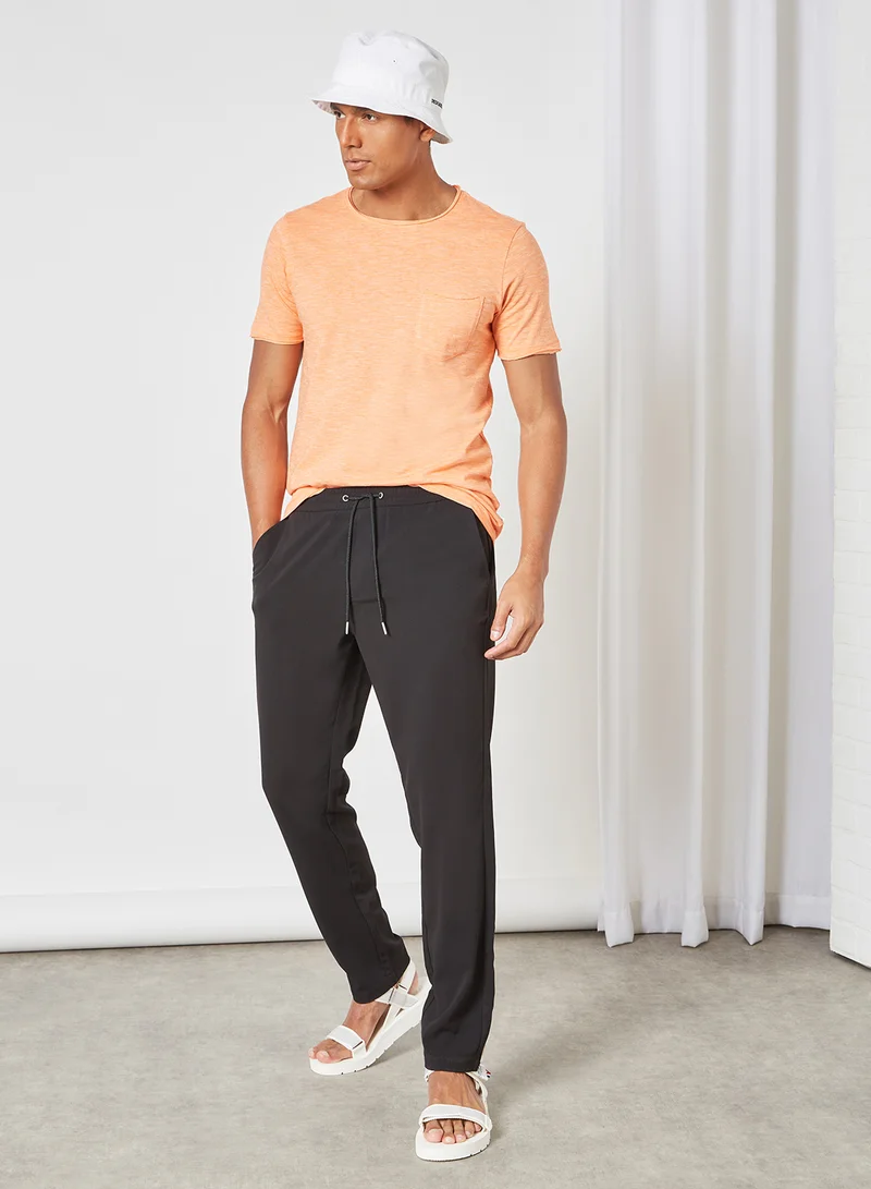 LINDBERGH Single Pocket T-Shirt Orange