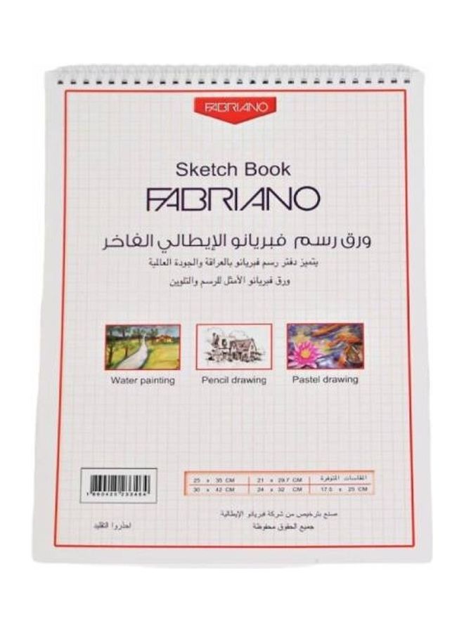 class Fabriano Sketchbook White  - Image 1