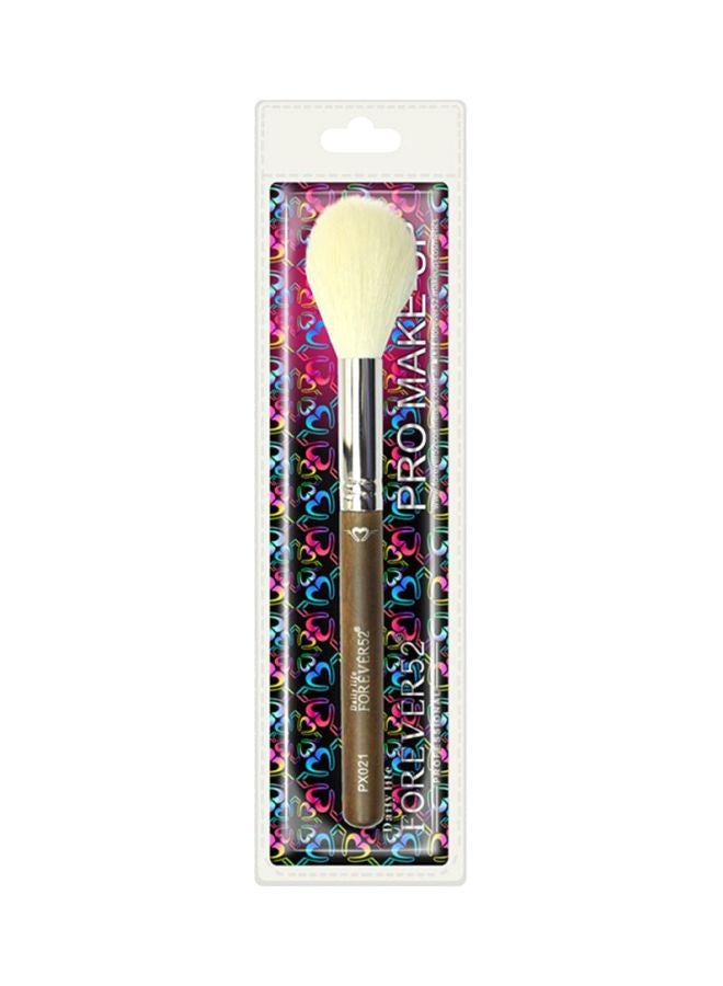 FOREVER52 Pro Makeup Brush Brown/Silver/White  - Image 2