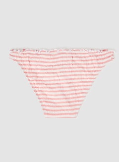 VERO MODA Striped Bikini Bottoms Pink  - Image 2