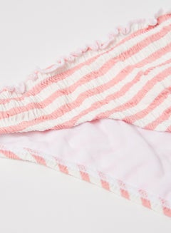 VERO MODA Striped Bikini Bottoms Pink  - Image 3