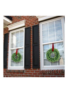 Generic Artificial Leaves Wreath Green 42cm  - Image 5