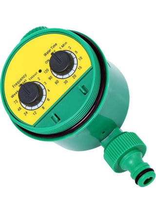 Intelligent Automatic Irrigation Controller Timer Watering Tool Green/Yellow - v1622190518/N47708715A_1
