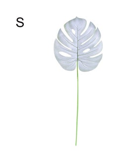 Generic 1-Piece Monstera Leaf Set White/Green 