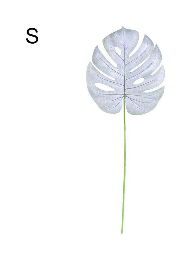 طقم أوراق مونسترا من قطعة واحدة أبيض/أخضر 