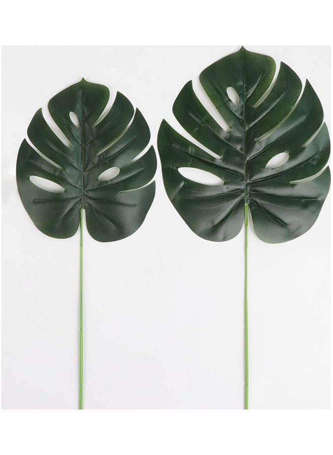Generic - 1-Piece Artificial Monstera Leaf Set Green - Image 1