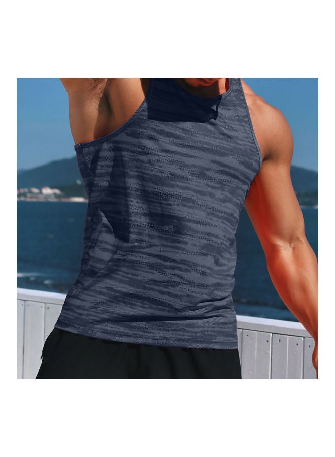 Generic Men's Sleeveless Quick-Dry Breathable Tank Top  - Image 2