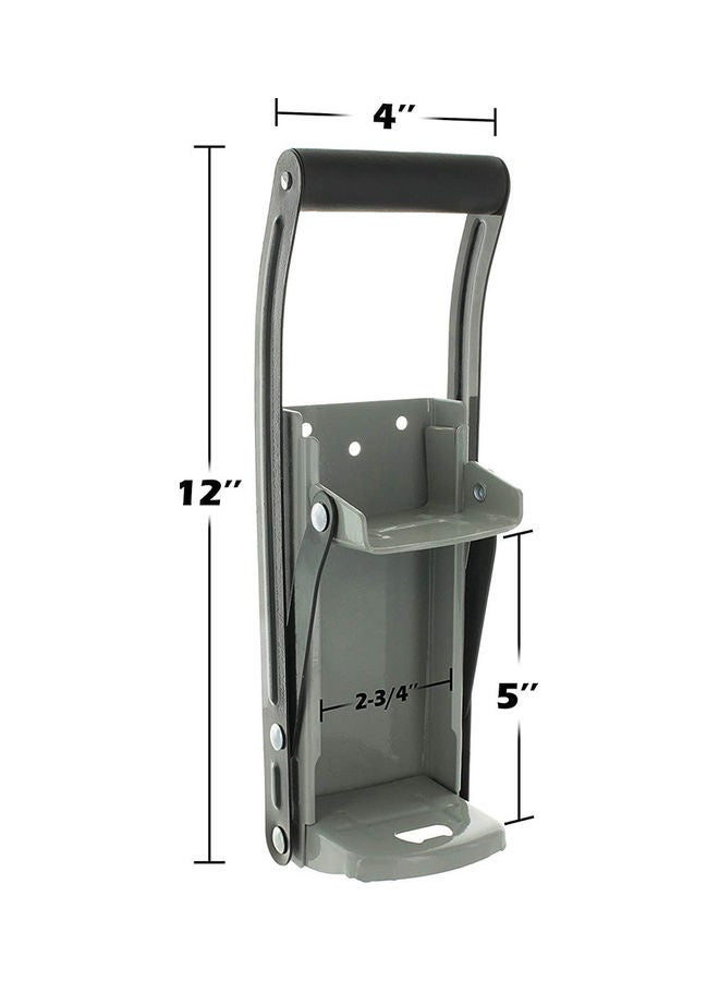 Generic - Portable Can Crusher And Bottle Opener Bar Tool Grey - Image 1