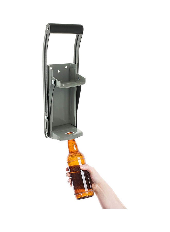 Generic - Portable Can Crusher And Bottle Opener Bar Tool Grey - Image 1