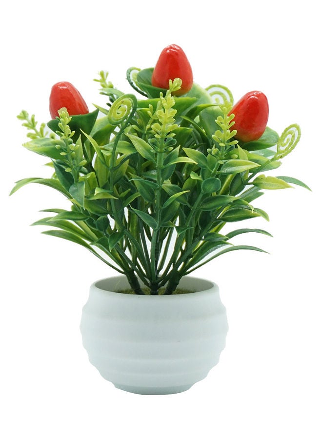 Generic Artificial Strawberry Mushroom Fruit Tree Strawberry 