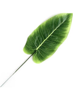 Generic 20-Piece Artificial Plant Fake Banana Leaf Green  - Image 4