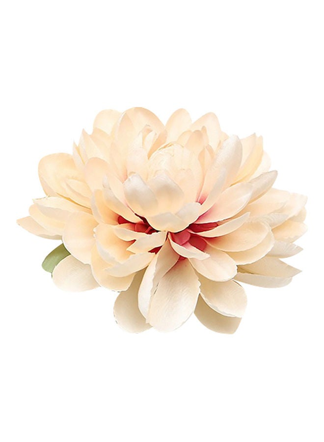 Generic Artificial Flower Head Champagne 