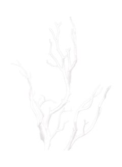 Generic 1-Piece Artificial Branch Set White  - Image 2