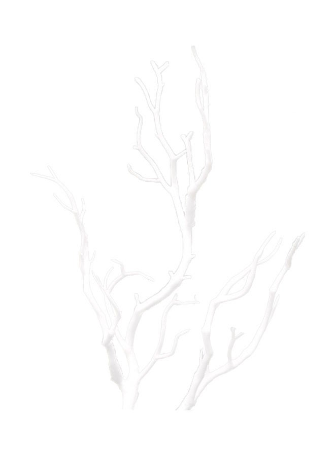 Generic 1-Piece Artificial Branch Set White  - Image 2