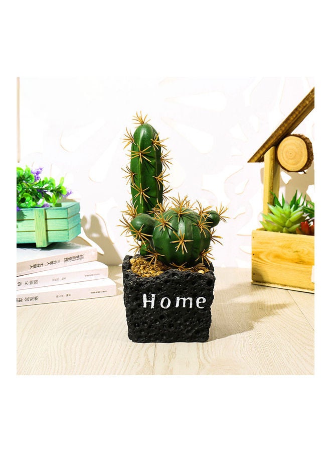 Generic - Artificial Cactus Plant Multicolour 15x10.5x10.5cm - Image 1