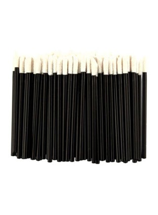 100-Piece Disposable Lip Makeup Brush Black/White - v1622193334/N19877075A_1