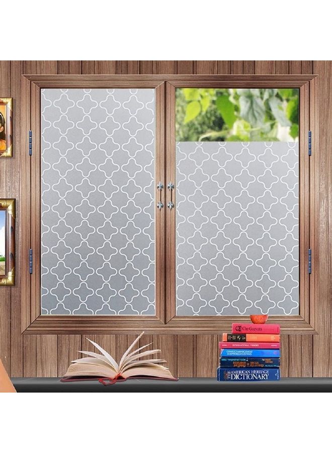 شو وو رقاقة لاصقة لتزيين النافذة شفاف 43x200سم - Image 1