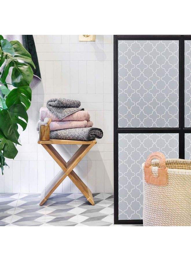 شو وو رقاقة لاصقة لتزيين النافذة شفاف 43x200سم - Image 2