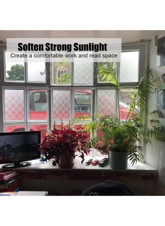 شو وو رقاقة لاصقة لتزيين النافذة شفاف 43x200سم - Image 5