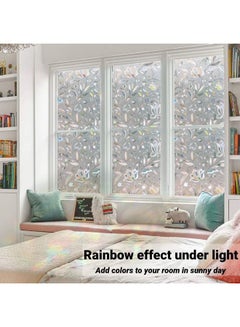 XiuWoo Decorative Window Films Privacy Sticker Multicolour  - Image 2