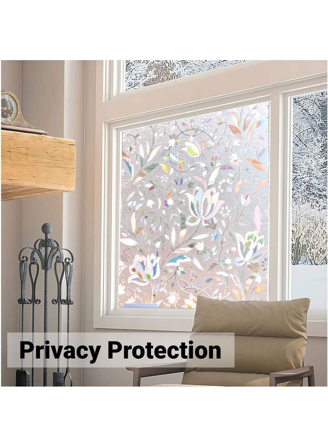 XiuWoo Decorative Window Films Privacy Sticker Multicolour  - Image 3