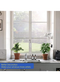 XiuWoo Decorative Window Film White/Clear 44.5x200cm  - Image 2