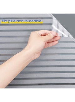 XiuWoo Decorative Window Film White/Clear 44.5x200cm  - Image 4