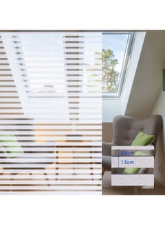 XiuWoo Decorative Window Film White/Clear 44.5x200cm  - Image 5