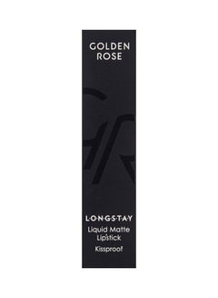 Golden Rose Long Stay Liquid Matte Lipstick 21 Dark Pink  - Image 4