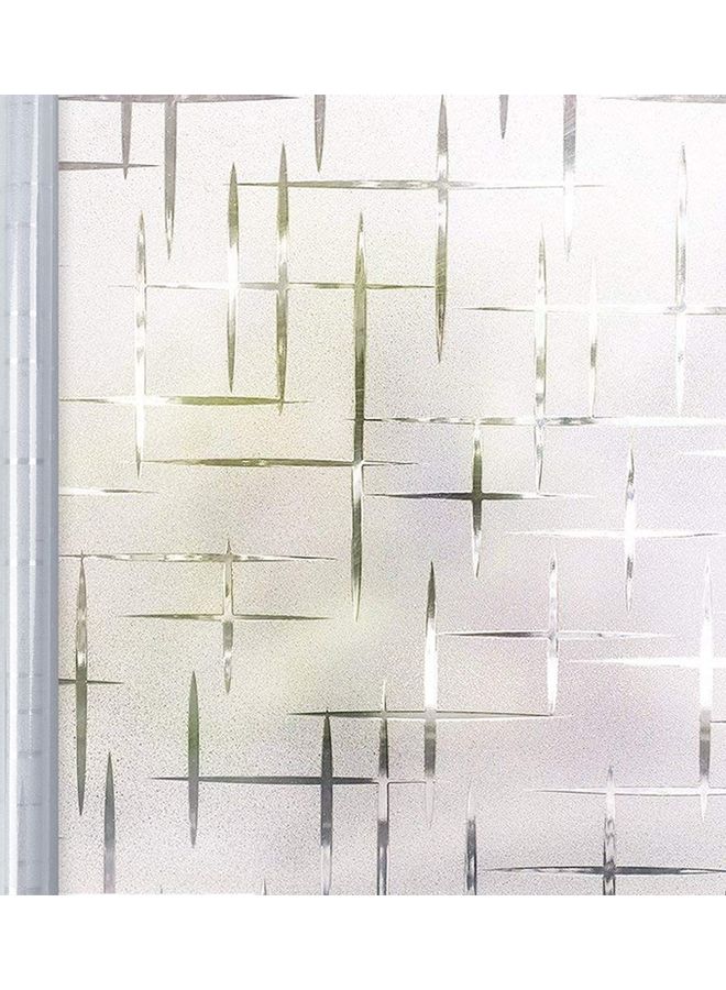 شو وو ملصق نافذة للزينة شفاف - Image 1