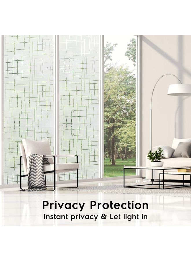 شو وو ملصق نافذة للزينة شفاف - Image 2