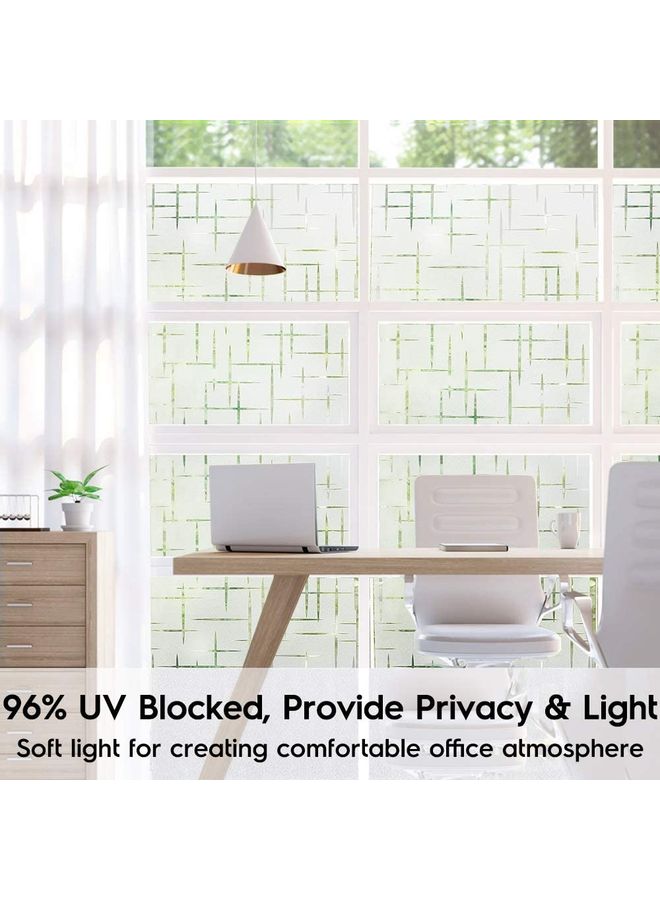 شو وو ملصق نافذة للزينة شفاف - Image 3