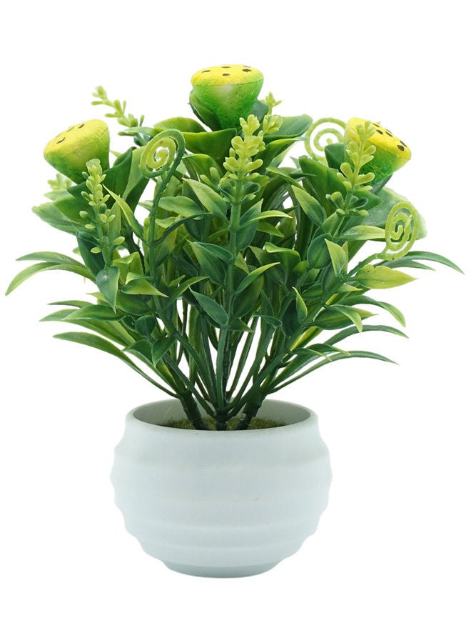 Generic Artificial Strawberry Mushroom Fruit Tree Plant Seedpod of Lotus  - Image 1