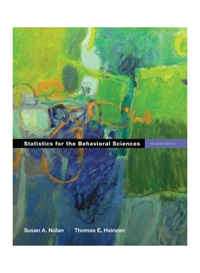 Statistics for the Behavioral Sciences Hardcover English by Susan Nolan 