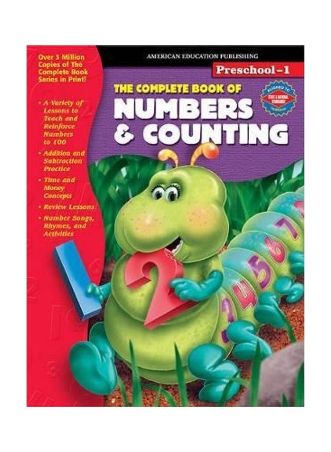 The Complete Book Of Numbers & Counting, Grades Preschool - 1 Paperback English by American Education Publishing
