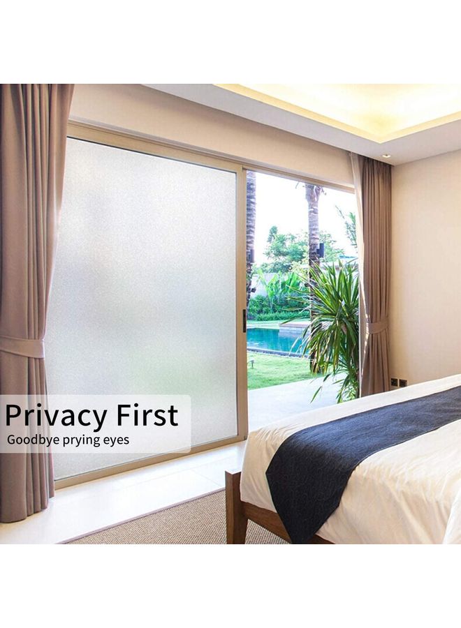 XiuWoo - Privacy Window Sticker White 60x200cm - Image 1