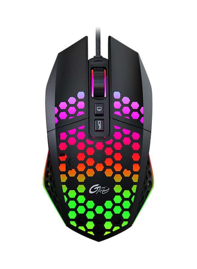 7 Programmable Buttons Wired RGB Gaming Mouse  - Image 1