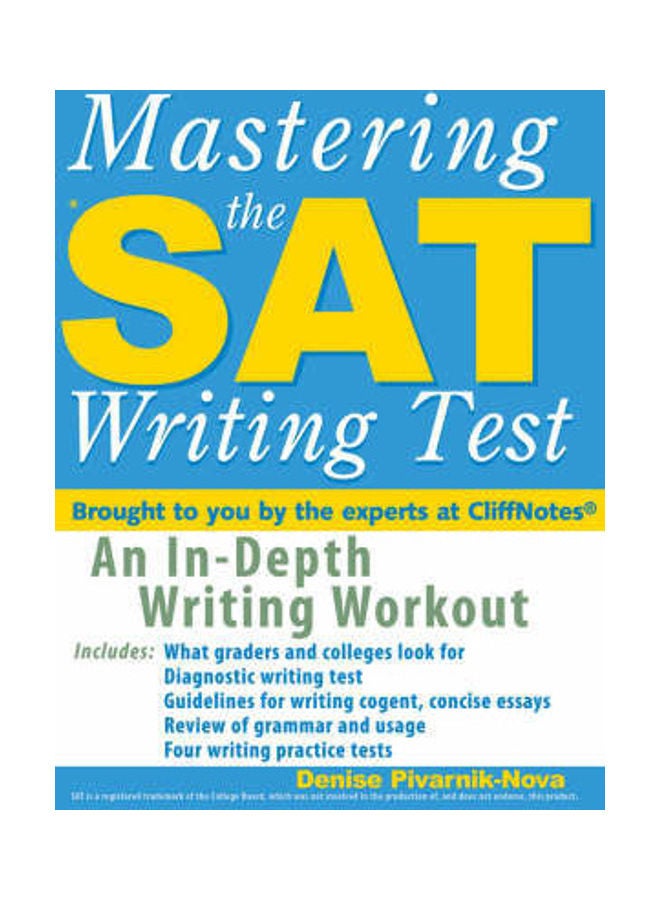 Mastering the Sat Writing Test paperback english