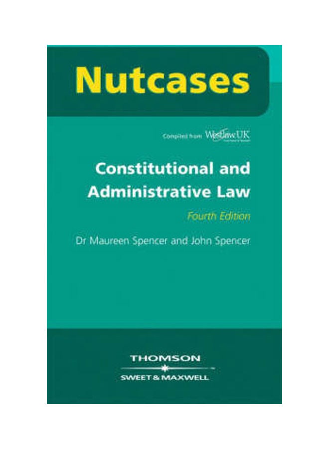 Nutcases Constitutional and Administrative Law Paperback English by Maureen Spencer 