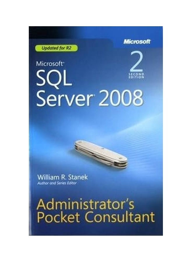 null - Microsoft SQL Server 2008 Administrator's Pocket Consultant Paperback English by William Stanek - Image 1